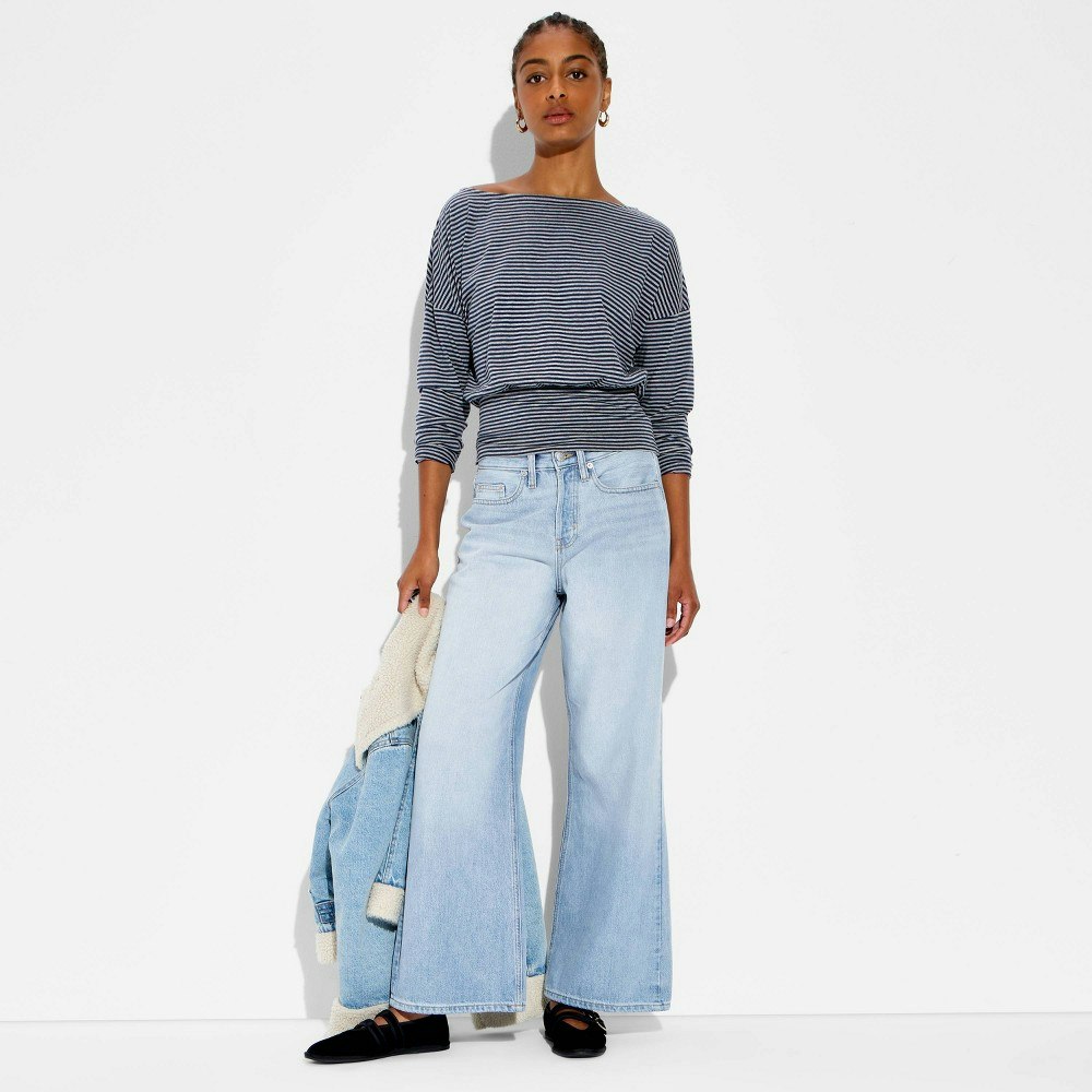 Wild Fable Women's Low-Rise Super Baggy Denim Jeans: $35