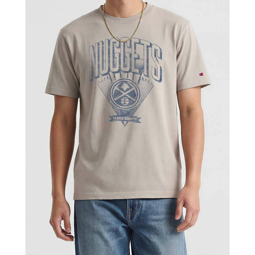 Denver Nuggets Men's Crew Neck T-Shirt XXL: $29.99 Denver Nuggets Men's Crew Neck T-Shirt XXL: $29.99