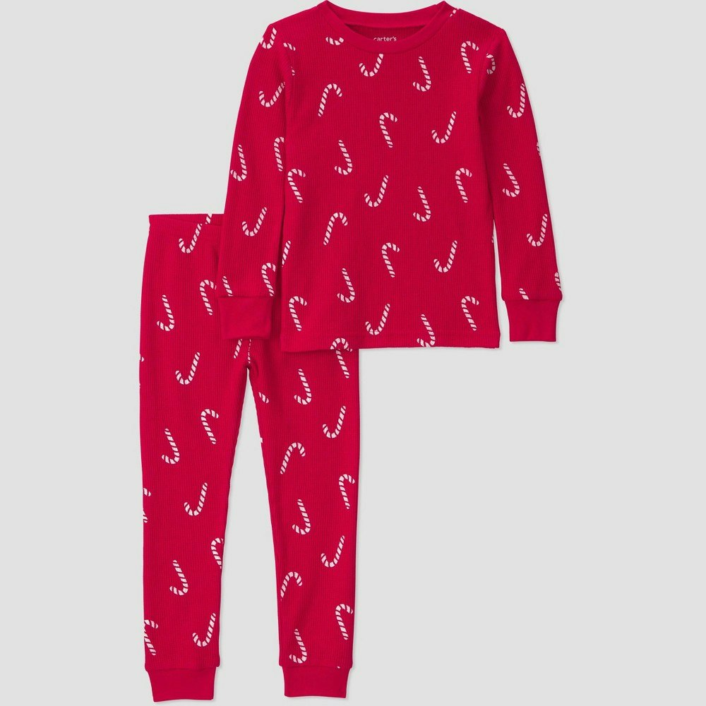 Carter's Toddler 2-Piece Holiday Candy Cane Pajama Set: $12 Carter's Toddler 2-Piece Holiday Candy Cane Pajama Set: $12