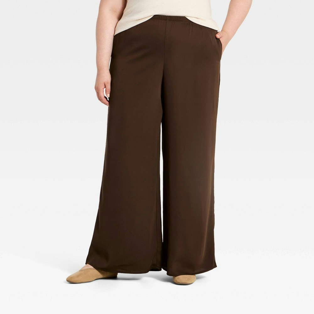A New Day Women's Wide Leg Pull-On Pants: $30