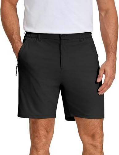 Coofandy Men's 7-Inch Casual Golf Shorts: $14.94