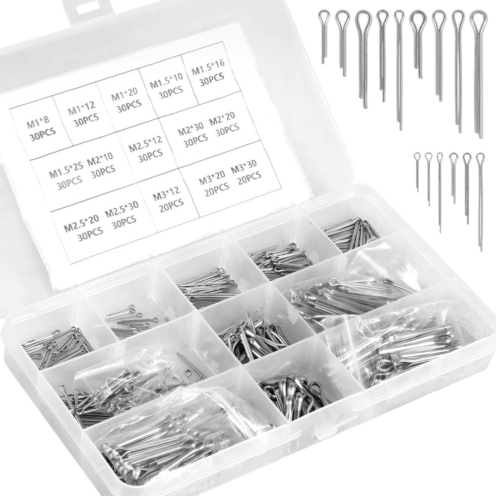 Cotter Pin and Clevis Pin Assortment 122-Piece Kit: $10.89 Cotter Pin and Clevis Pin Assortment 122-Piece Kit: $10.89