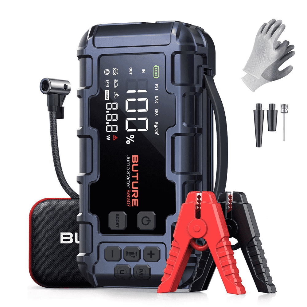 Buture 8,000A 160-PSI Jump Starter and Air Compressor: $74.99 Buture 8,000A 160-PSI Jump Starter and Air Compressor: $74.99