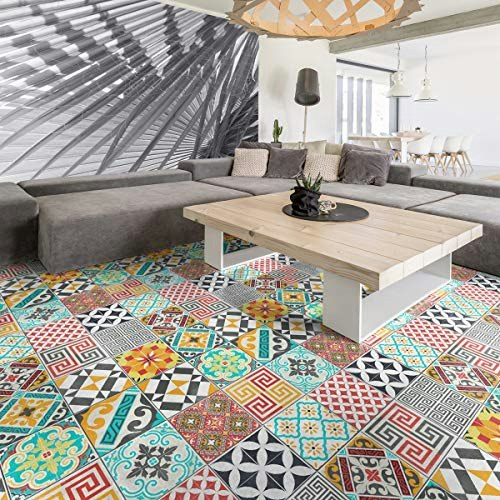 Floor Tile Stickers: $72.55 Floor Tile Stickers: $72.55