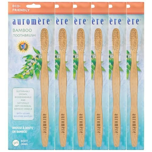 Auromere Bamboo Toothbrush 6-Pack: $28.07 Auromere Bamboo Toothbrush 6-Pack: $28.07