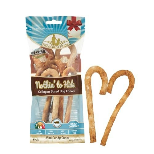 Fieldcrest Farms Nothin' to Hide Beef Flavor Candy Cane Dog Chews 6-Pack: $7.34 Fieldcrest Farms Nothin' to Hide Beef Flavor Candy Cane Dog Chews 6-Pack: $7.34
