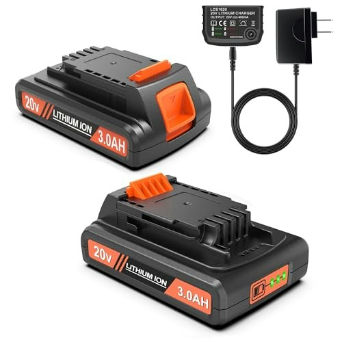 Peyesten 20V 3,000mAh Battery and Charger 2-Pack: $39.94 Peyesten 20V 3,000mAh Battery and Charger 2-Pack: $39.94