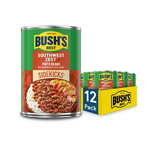 Bush's Best Southwest Zest Pinto Beans 12-Pack: $19.61 Bush's Best Southwest Zest Pinto Beans 12-Pack: $19.61