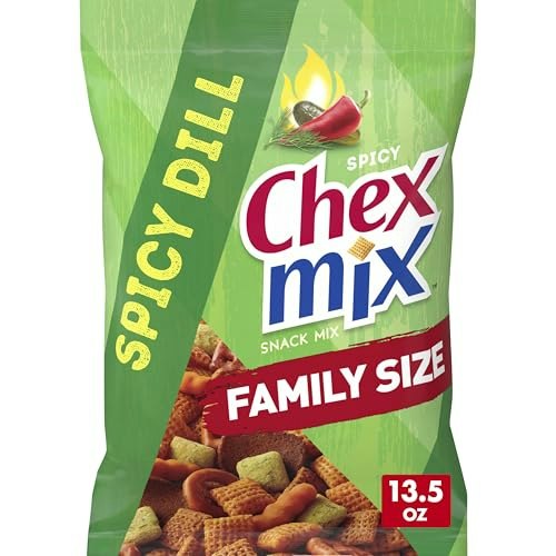 Chex Mix Spicy Dill Snack Mix 13.5-oz. Bag: $3.46 Chex Mix Spicy Dill Snack Mix 13.5-oz. Bag: $3.46