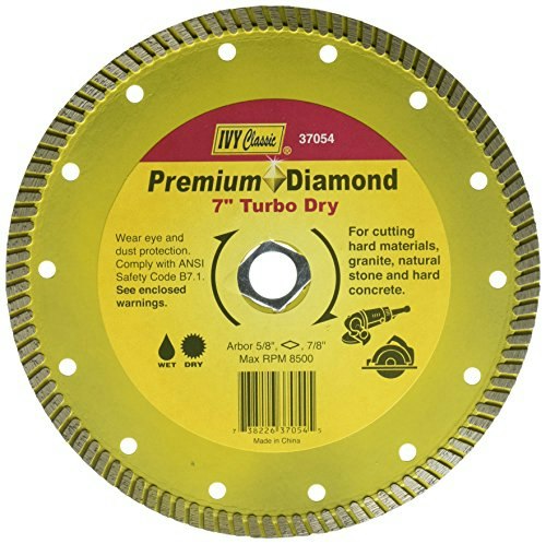 Ivy Classic 7-Inch Turbo Continuous Rim Diamond Blade: $95.81 Ivy Classic 7-Inch Turbo Continuous Rim Diamond Blade: $95.81