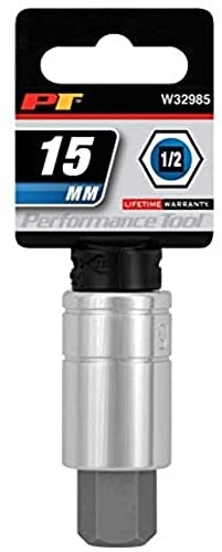Performance Tool 1/2-inch Drive 15mm Hex Bit Socket: $11.61 Performance Tool 1/2-inch Drive 15mm Hex Bit Socket: $11.61