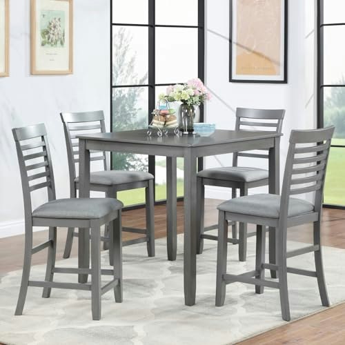 Keiki 5-Piece Counter Height Dining Table Set: $372.82 Keiki 5-Piece Counter Height Dining Table Set: $372.82