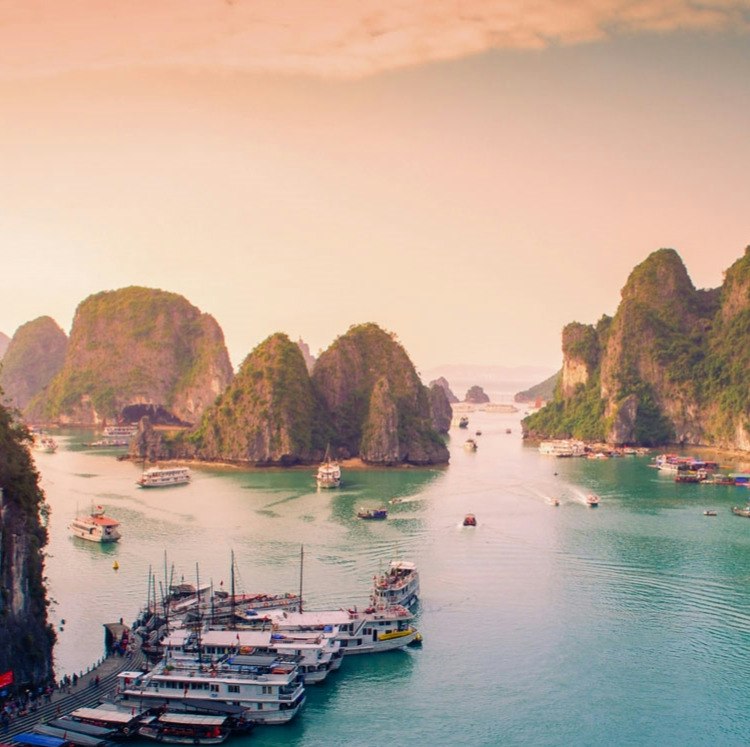 7-Night Vietnam Flight, Hotel, Cruise, and Tour Vacation: From $3,798 for 2 7-Night Vietnam Flight, Hotel, Cruise, and Tour Vacation: From $3,798 for 2