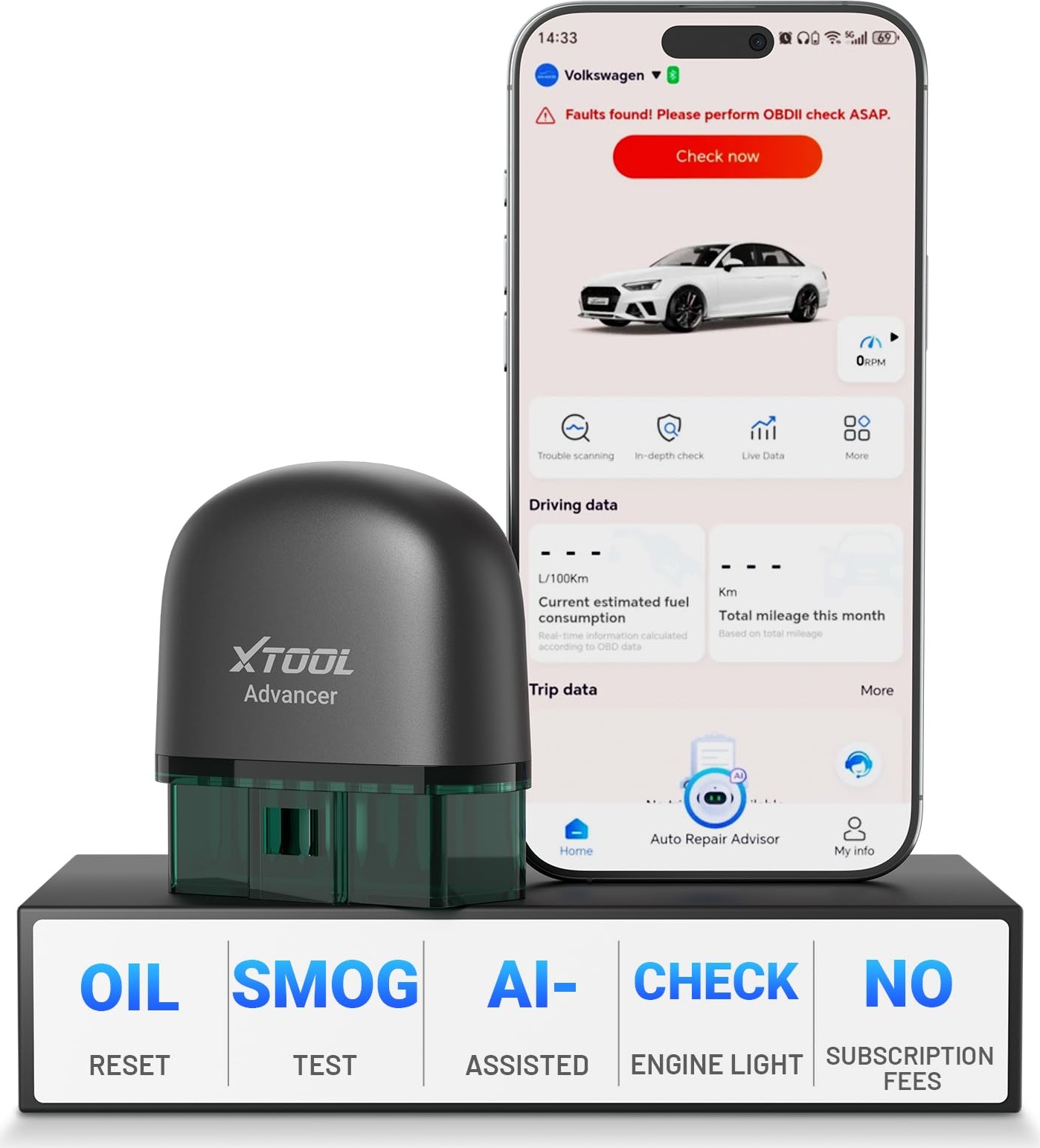 XTOOL AD20 Pro OBD2 Full System Car Diagnostic Scan Tool
