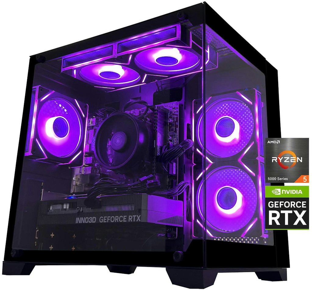 SKYESEV Ryzen 5 5500 RTX 5060 Gaming Desktop: $953 SKYESEV Ryzen 5 5500 RTX 5060 Gaming Desktop: $953