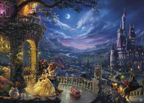 Ceaco Thomas Kinkade Disney Beauty and the Beast 1,000-Piece Puzzle: $11.27 Ceaco Thomas Kinkade Disney Beauty and the Beast 1,000-Piece Puzzle: $11.27