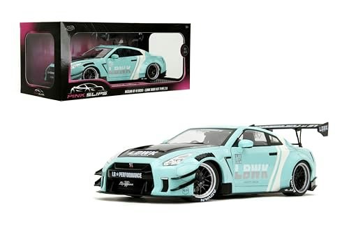 Jada Pink Slips 1:18 Scale Liberty Walk GT35 Type 2 Nissan GTR R35 Diecast Model: $47.32 Jada Pink Slips 1:18 Scale Liberty Walk GT35 Type 2 Nissan GTR R35 Diecast Model: $47.32