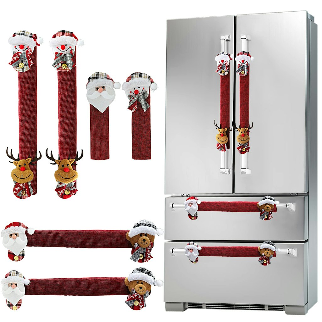 Christmas Refrigerator Handle Cover 6-Pack: $15