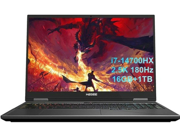 Hasee T8 Pro Core i7-14700HX RTX 5070 16" Laptop: $1,428