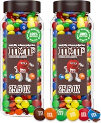 M&M's 25.5-oz. Resealable Jar 2-Pack