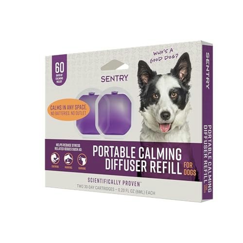Sentry Portable Dog Calming Diffuser 60-Day Refill: $15.63 Sentry Portable Dog Calming Diffuser 60-Day Refill: $15.63