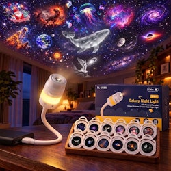 2-in-1 Galaxy Projector Night Light for $30 + free shipping