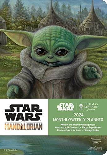 Thomas Kinkade Studios The Mandalorian 2024 Planner: $5.16 Thomas Kinkade Studios The Mandalorian 2024 Planner: $5.16