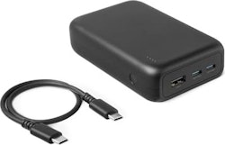 Amazon Basics 20,000 mAh High-Capacity Portable Charger Power Bank for $13 + free shipping w/ Prime