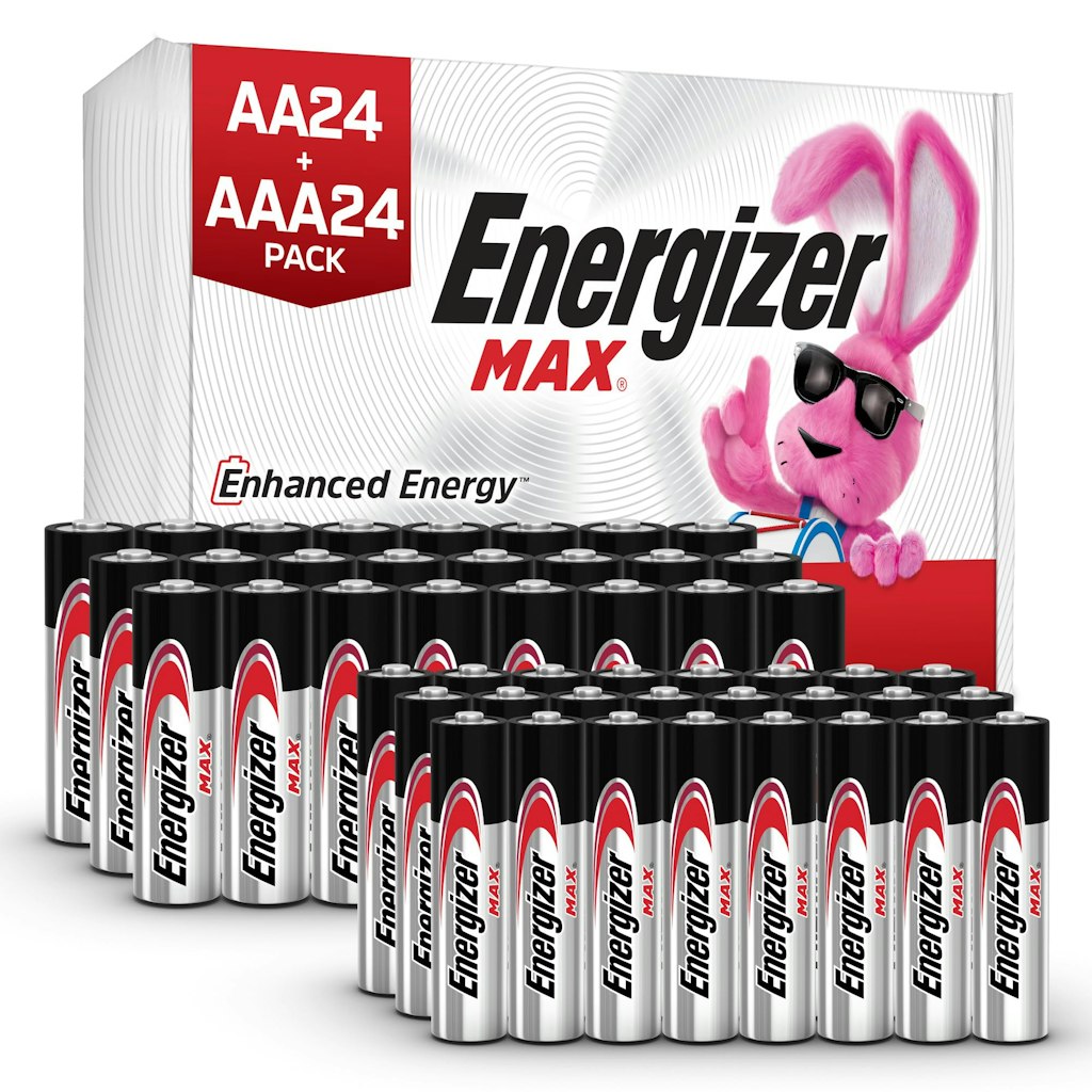 Energizer Max AA & AAA Batteries 48-Count Combo Pack: $23