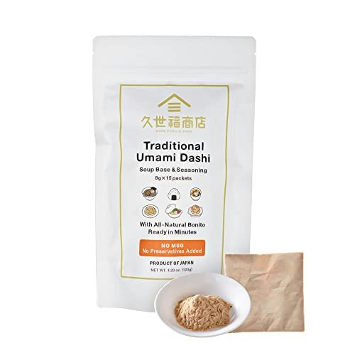 Kuze Fuku Traditional Umami Dashi Soup Base & Seasoning 15-Pack: $12.83 Kuze Fuku Traditional Umami Dashi Soup Base & Seasoning 15-Pack: $12.83