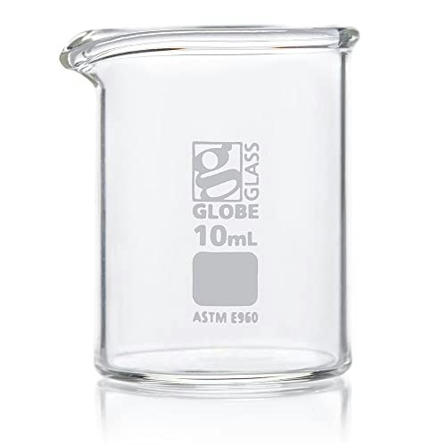 Globe Scientific 10mL Borosilicate Glass Griffin Beaker 12-Pack: $19 Globe Scientific 10mL Borosilicate Glass Griffin Beaker 12-Pack: $19