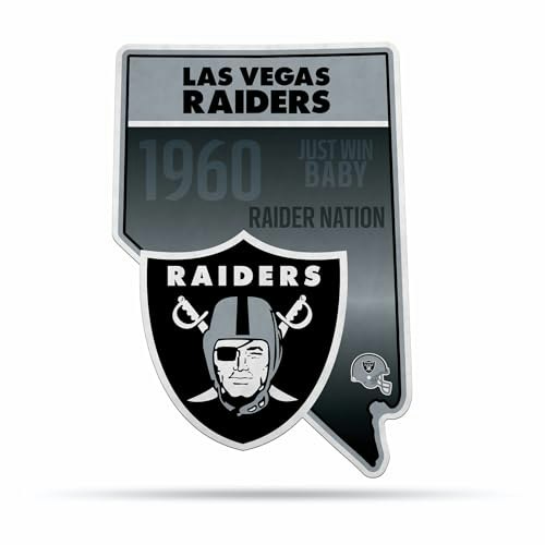 Rico Industries Las Vegas Raiders State Shape Felt Pennant: $12.58