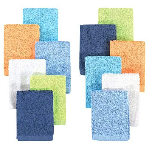 Hudson Baby Bamboo Woven Washcloths 12-Pack: $9.35