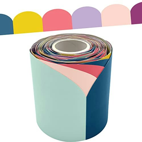 Teacher Created Resources Oh Happy Day Scalloped Die-Cut Rolled Border Trim 50ft: $6.58 Teacher Created Resources Oh Happy Day Scalloped Die-Cut Rolled Border Trim 50ft: $6.58