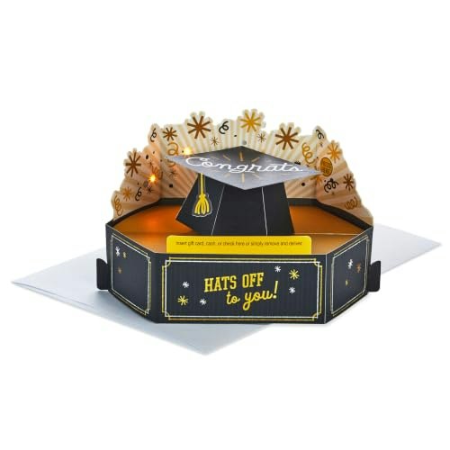 Hallmark Paper Wonder Musical Pop-Up Graduation Card: $5.07