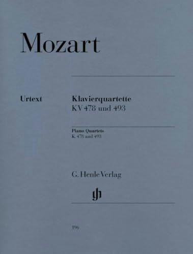 Mozart Piano Quartets KV 478 and 493: $51.48