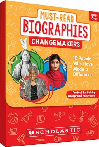 Must-Read Biographies: Change Makers 10-Book Set: $24.89 Must-Read Biographies: Change Makers 10-Book Set: $24.89