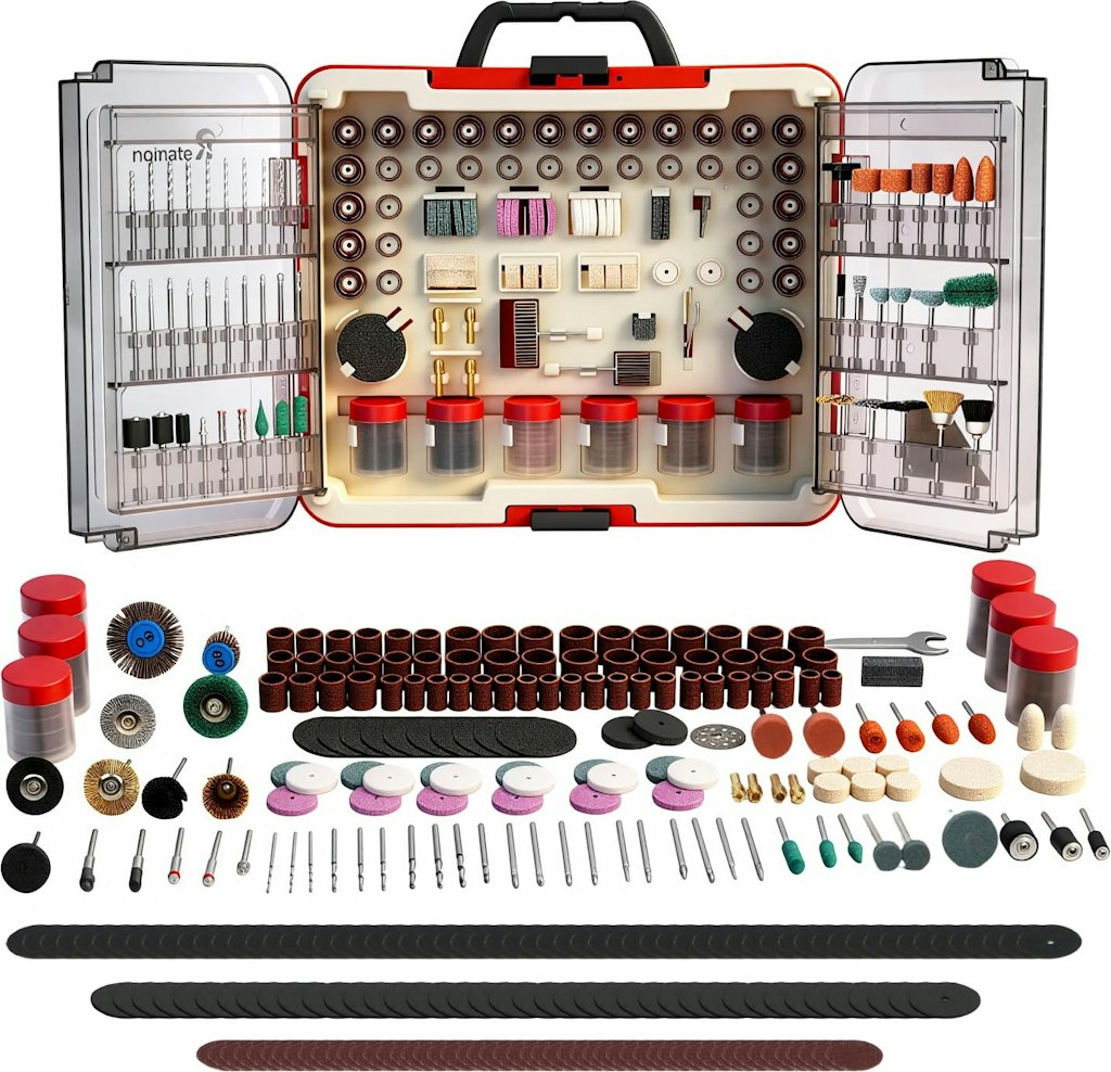 Refenlan 512-Piece Rotary Tool Accessories Kit: $18