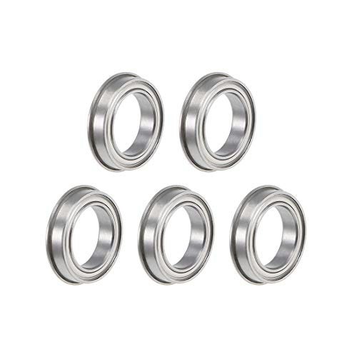 Uxcell F6701ZZ 12x18x4mm Flanged Ball Bearing 5-Pack: $8.79 Uxcell F6701ZZ 12x18x4mm Flanged Ball Bearing 5-Pack: $8.79