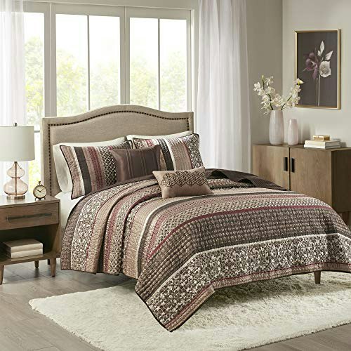 Madison Park Full/Queen 5-Piece Jacquard Quilt Set: $45.07 Madison Park Full/Queen 5-Piece Jacquard Quilt Set: $45.07