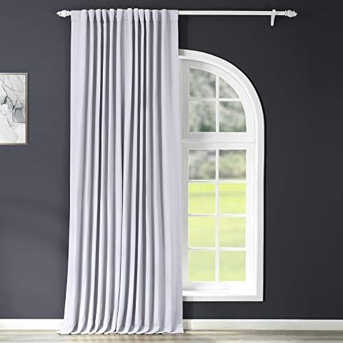 Half Price Drapes Extra Wide Room Darkening Curtain 100" x 120": $25.78 Half Price Drapes Extra Wide Room Darkening Curtain 100" x 120": $25.78