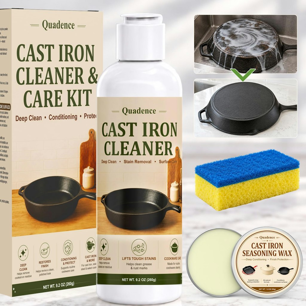 Cast Iron Cleaner & Care Kit: $17