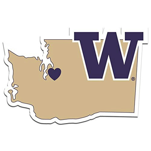 Washington Huskies Home State Decal: $3.84 Washington Huskies Home State Decal: $3.84