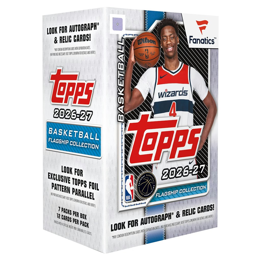 2026/27 Topps Flagship Basketball Factory Sealed Fanatics Exclusive Value Box: $35