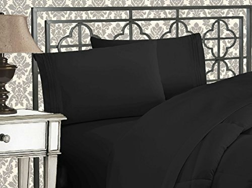 Elegance Linen 1800 Series California King 4-Piece Sheet Set: $27.33 Elegance Linen 1800 Series California King 4-Piece Sheet Set: $27.33