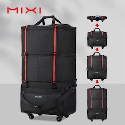Mixi Expandable Foldable Travel Duffel Bag w/ Rolling Wheels for $59 + free shipping