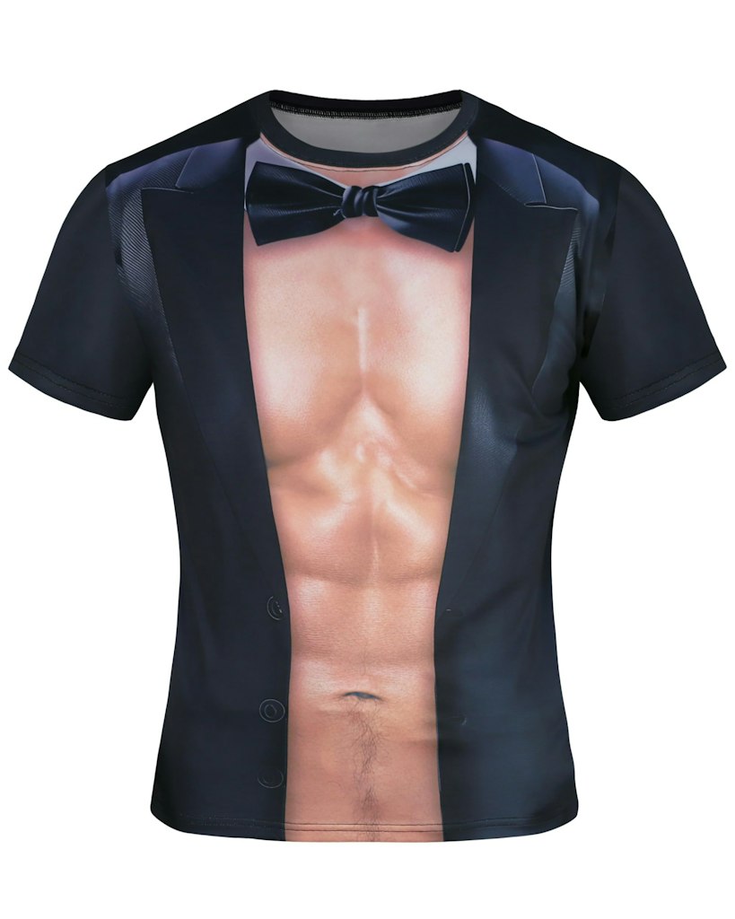 Men's Funny Muscle Chest Graphic T-Shirt: $9.99 w/ Prime Men's Funny Muscle Chest Graphic T-Shirt: $9.99 w/ Prime