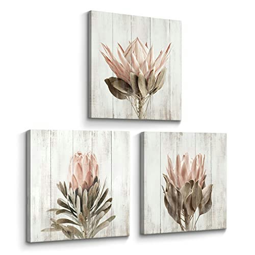 Double Trees 3-Piece Floral Canvas Wall Art: $13.19 Double Trees 3-Piece Floral Canvas Wall Art: $13.19