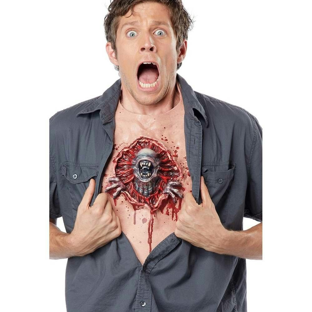 California Costumes Men's Parasite Chest Costume Accessory: $11 California Costumes Men's Parasite Chest Costume Accessory: $11
