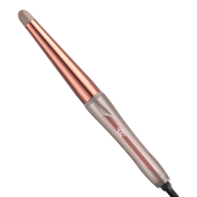 Conair Rose Gold Titanium Curling Wand: $30 Conair Rose Gold Titanium Curling Wand: $30